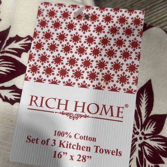 4 kitchen towels - Picture 7 of 7